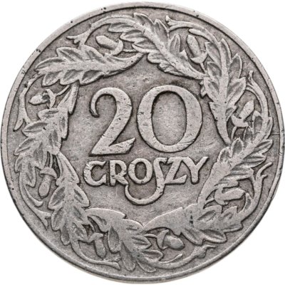 купить Польша 20 грошей (groszy) 1923