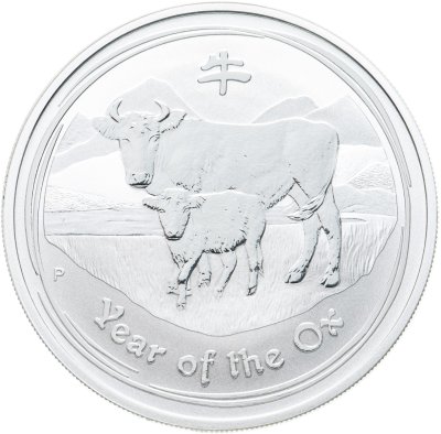 купить Австралия 1 доллар 2009 "Восточный календарь. Год Быка"