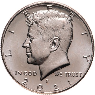 купить США 1/2 доллара 2021 "Kennedy Half Dollar" знак монетного двора: "P" - Филадельфия