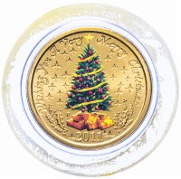 Купить Австралия 1 доллар 2011 Счастливого Рождества