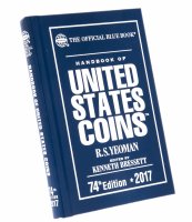 Купить Справочник монет Соединенных Штатов Америки Blue book 2017 год, 74-ое издание 2016 год, Р. С. Йоман