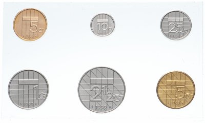 купить Нидерланды набор монет 1999 (6 монет)