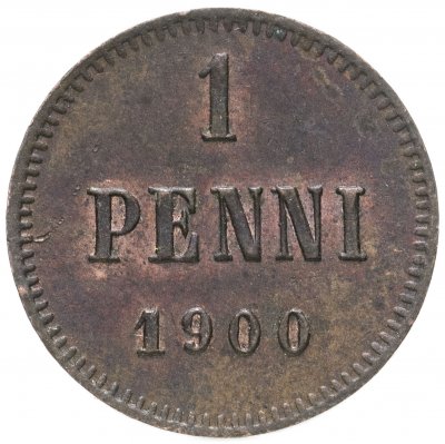купить 1 пенни (penny) 1900