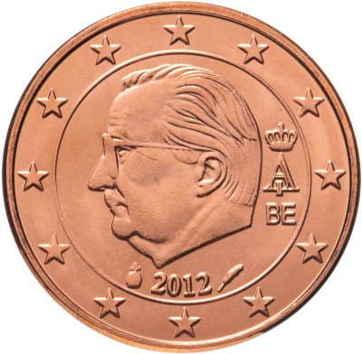 купить Бельгия 5 центов (cents) 2012 король Альберт II тип 2