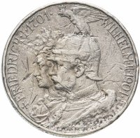 Купить Германия (Пруссия) 2 марки 1901 "200-летие Королевства Пруссия"