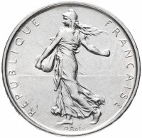 купить Франция 5 франков 1964