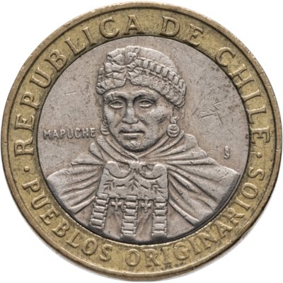 купить Чили 100 песо (pesos) 2006-2012