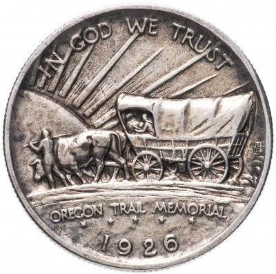 купить США 50 центов (1/2 доллара, half dollar) 1926 "Мемориал Орегонская Тропа"
