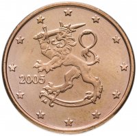 Купить Финляндия 1 цент (cent) 2005