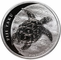 купить Фиджи 2 доллара (dollars) 2013 черепаха Бисса (Taku)