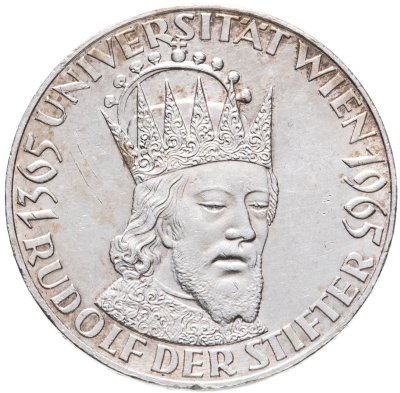 купить Австрия 50 шиллингов (shillings) 1965 600 лет Венскому университету