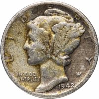 Купить США 1 дайм (10 центов) 1942