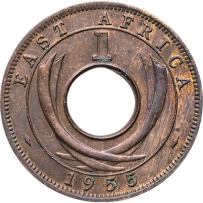купить Британская Восточная Африка 1 цент (cent) 1955