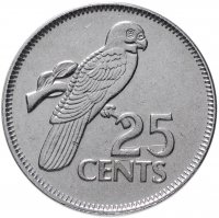 купить Сейшелы 25 центов (cents) 1993-2012