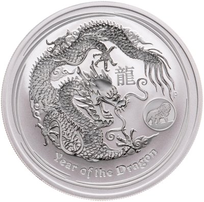 купить Австралия 1 доллар 2012 "Восточный календарь. Год дракона 2" прайви-марк лев