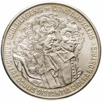 купить Нидерланды 2 1/2 экю 1989 Константин и Кристиан Гюйгенс
