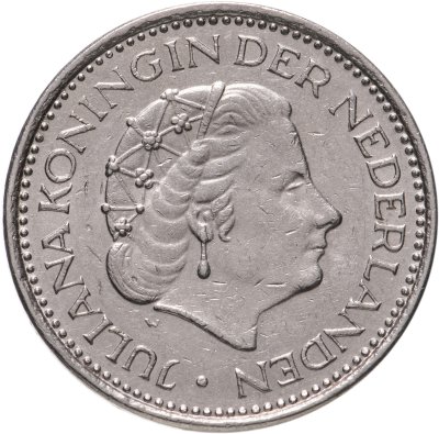 купить Нидерланды 1 гульден (gulden) 1973