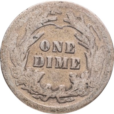 купить США 10 центов (дайм, one dime) 1911 Barber Dime Без отметки монетного двора