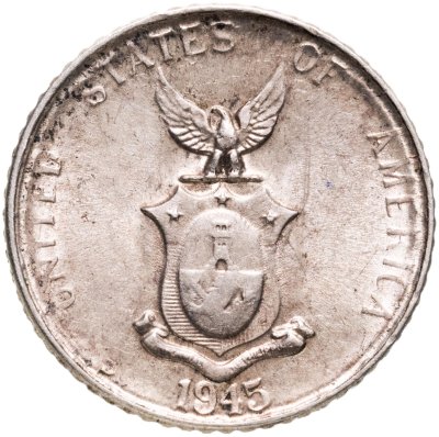 купить Филиппины 10 сентаво (centavos) 1945