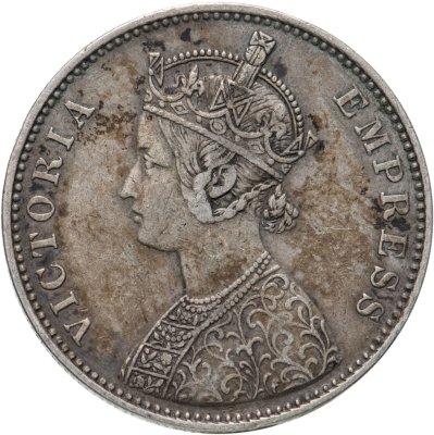 купить Индия (Британская) 1 рупия (rupee) 1877