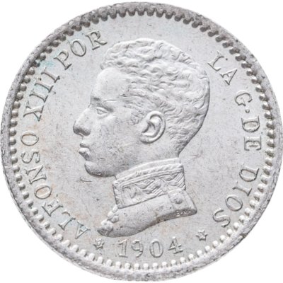 купить Испания 50 сентимо (centimos) 1904