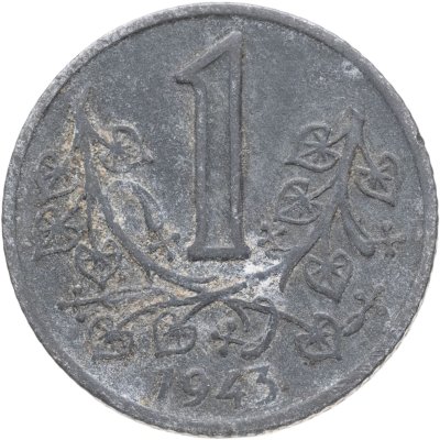 купить Богемия и Моравия 1 крона (crown) 1943