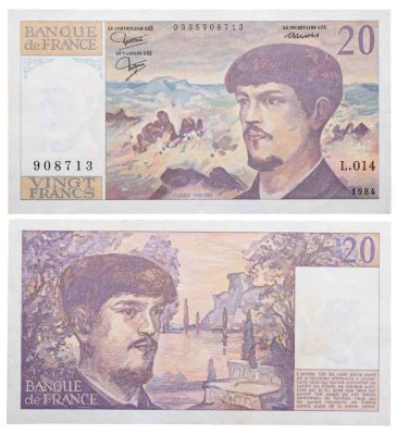 купить Франция 20 франков 1984 год