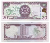 Купить Тринидад и Тобаго 20 долларов 2006 (Pick 49a)