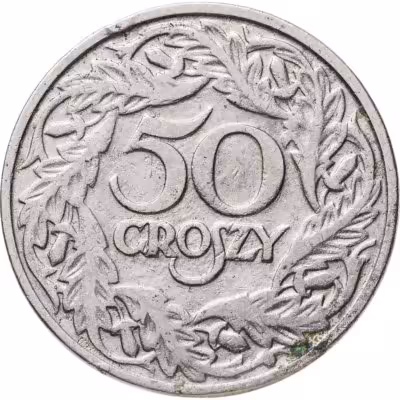 купить Польша 50 грошей (groszy) 1923
