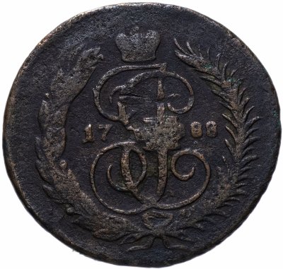 купить 2 копейки 1788 ММ гурт сетчатый