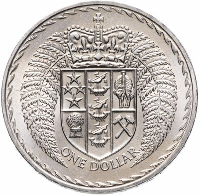 купить Новая Зеландия 1 доллар (dollar) 1967
