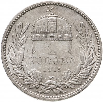 купить Австро-Венгрия 1 крона 1915 (монета для Венгрии)