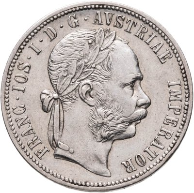 купить Австрия 1 флорин (florin) 1881