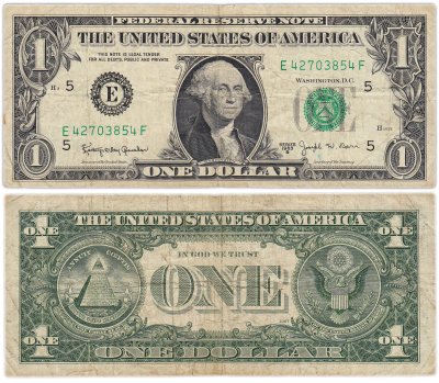 купить США 1 доллар 1963 B