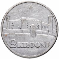 Купить Эстония 2 кроны 1930 "Замок Тоомпеа в Таллине"