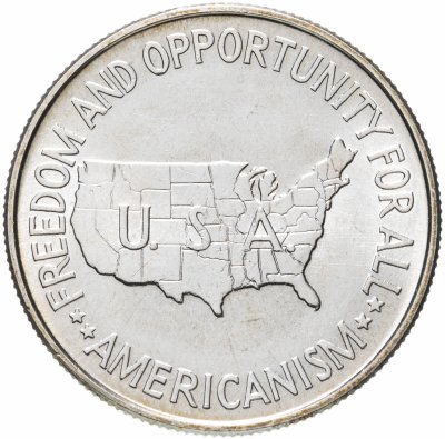 купить США 50 центов (1/2 доллара, half dollar) 1951 Джордж Вашингтон Карвер и Букер Талиафер Вашингтон