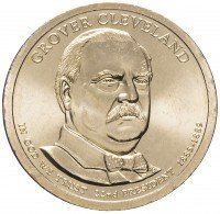 купить США 1 доллар 2012 P "22-й президент США - Гровер Кливленд" (первый срок)
