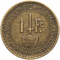 купить Монако 1 франк (franc) 1926