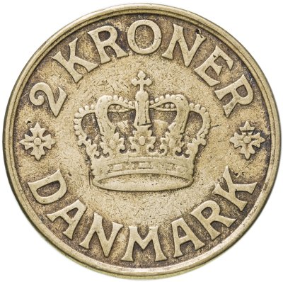 купить Дания 2 кроны 1925
