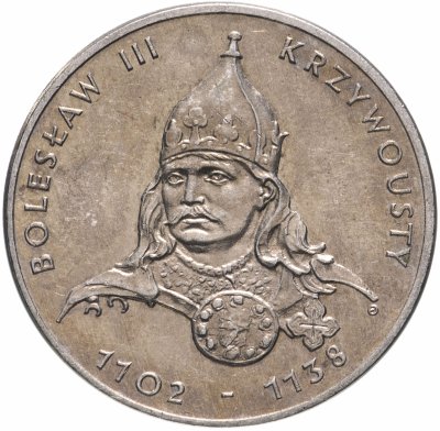 купить Польша 50 злотых (zlotych) 1982 "Польские правители - Князь Болеслав III Кривоустый"