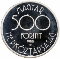 купить Венгрия 500 форинтов 1988 "Чемпионат мира по футболу 1990"