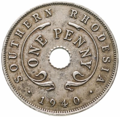 купить Южная Родезия 1 пенни (penny) 1940