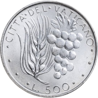 купить Ватикан 500 лир (lire) 1976