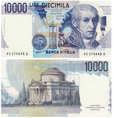 купить Италия 10000 лир 1984 (Pick 112b)