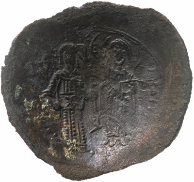 купить Византия, Андроник I Комнин, 1183–1185 гг, аспрон трахи, сцефатная