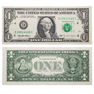 купить США 1 доллар 1995 (Pick 496a) D-Кливленд