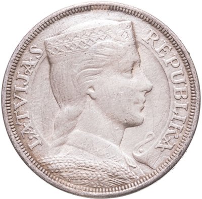 купить Латвия 5 латов (lati) 1929