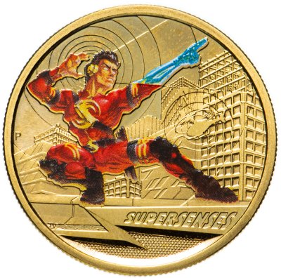 купить Австралия 1 доллар (dollar) 2014 "Супергерои - Super Senses"