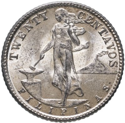 купить Филиппины 20 сентаво (centavos) 1945