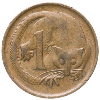 купить Австралия 1 цент (cent) 1976